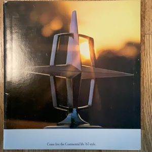 1967 Lincoln Continental Sales Brochure
